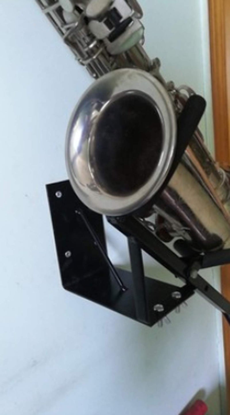 mkki Wall Mount Saxophone Hanger Stand use on Alto Saxophone,Tenor Saxophone,Saxophone hook - Image 5